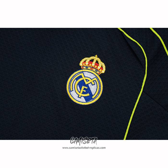 Chandal del Real Madrid 2025-2026 Manga Corta Azul - Pantalon Corto